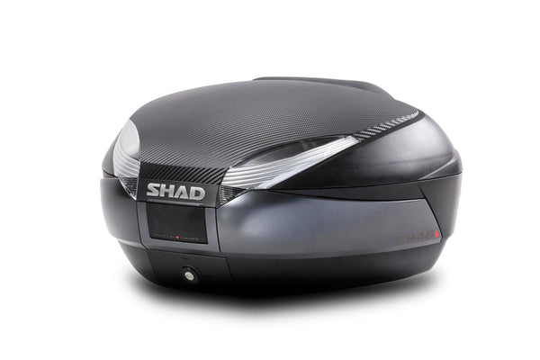 SHAD SH48 DG Top Case + Backrest Dark Grey