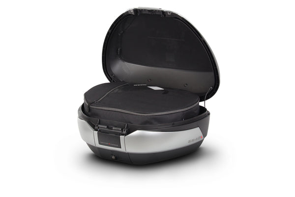 SHAD SH48 NT Top Case + Backrest Titanium