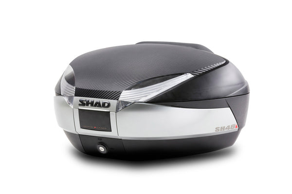 SHAD SH48 NT Top Case + Backrest Titanium