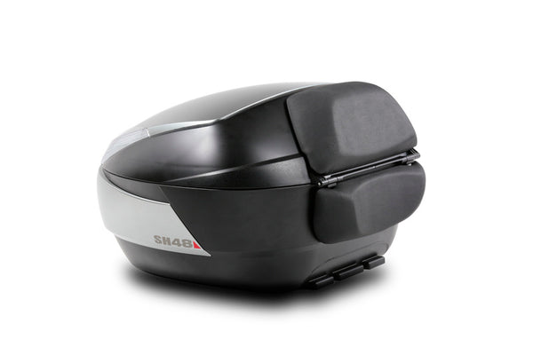 SHAD SH48 NT Top Case + Backrest Titanium