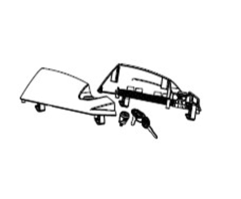 SHAD SH23 Spare Lock System