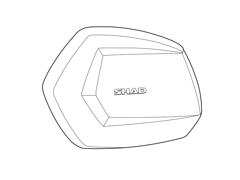 SHAD SH35 Security Lid Aluminium