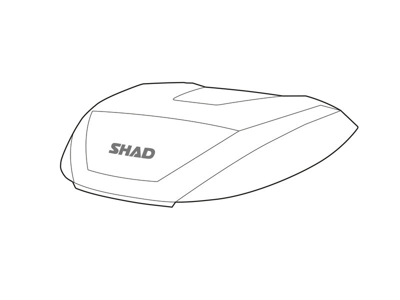SHAD SH59X Lid - Aluminium