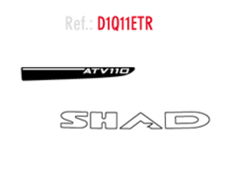 SHAD QUAD ATV110 Stickers