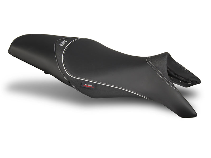SHAD Comfort Seat Black-Grey/Grey Seams - Yamaha MT-090