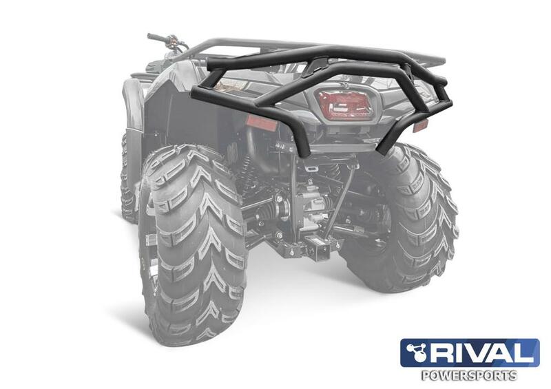 RIVAL Rear Bumper Black CF Moto