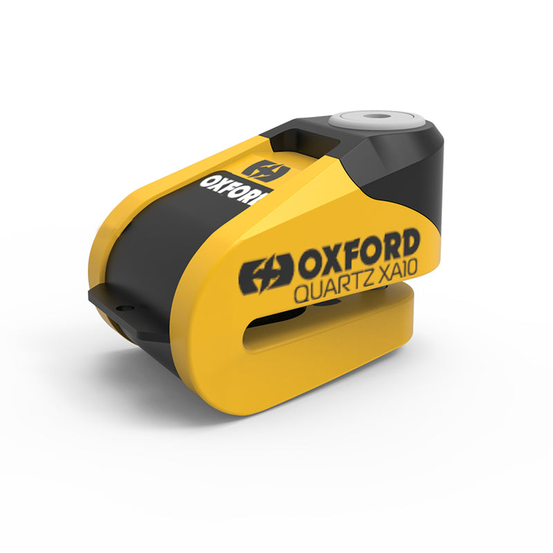 OXFORD XA10 Alarm Disc Lock - Ã˜10mm Yellow/Black