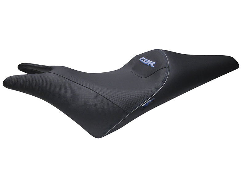SHAD Comfort Seat - Black/Blue Seams