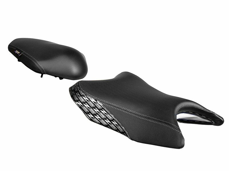 SHAD Heated Comfort Seat Black/Grey Seams - Kawasaki Z800