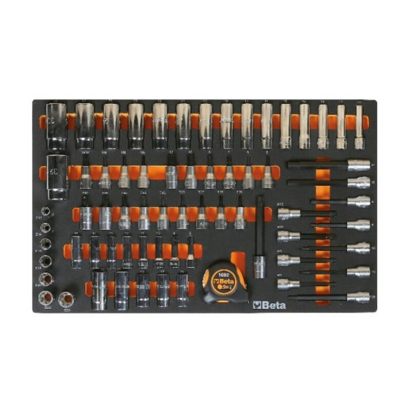 BETA M125 M Series Tool Module 68 Socket & Socket Drivers Hexagon & TorxÂ® Screws
