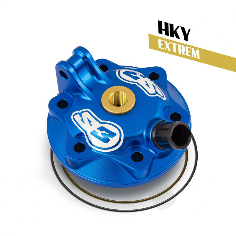S3 Extreme Enduro Cylinder Head & Insert Kit Low Compression Blue Husqvarna/Husaberg - 1093362