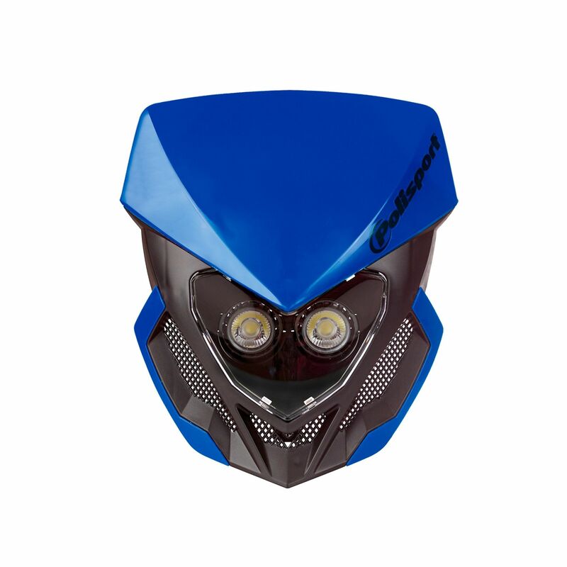 POLISPORT Lookos Evo Headlight Blue/Black