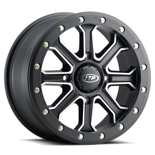 ITP Velocity Wheel 14x7 4x156 5+2 (+40mm) Matte Black/Polished