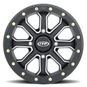 ITP Velocity Wheel 15x7 4x137 6+1 (+50mm) Matte Black/Polished