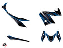 KUTVEK Replika-Grafikkit Blau/Schwarz Yamaha X-Max 300