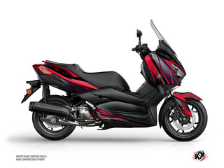 KUTVEK Replika-Grafikkit Rot/Schwarz Yamaha X-Max 125
