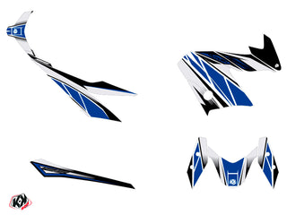 KUTVEK Replika-Grafikkit Blau/Grau Yamaha X-Max 125