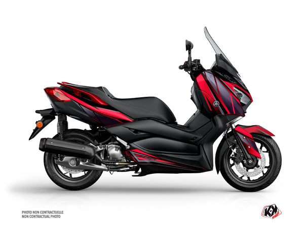 KUTVEK Replika-Grafikkit Rot/Schwarz Yamaha X-Max 400