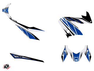 KUTVEK Replika-Grafikkit Blau/Grau Yamaha X-Max 400