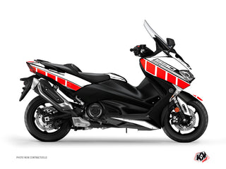 KUTVEK Vintage-Grafik-Kit Rot Yamaha T-Max 530