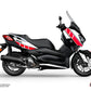 KUTVEK Vintage Graphic Kit Red Yamaha X-Max 125