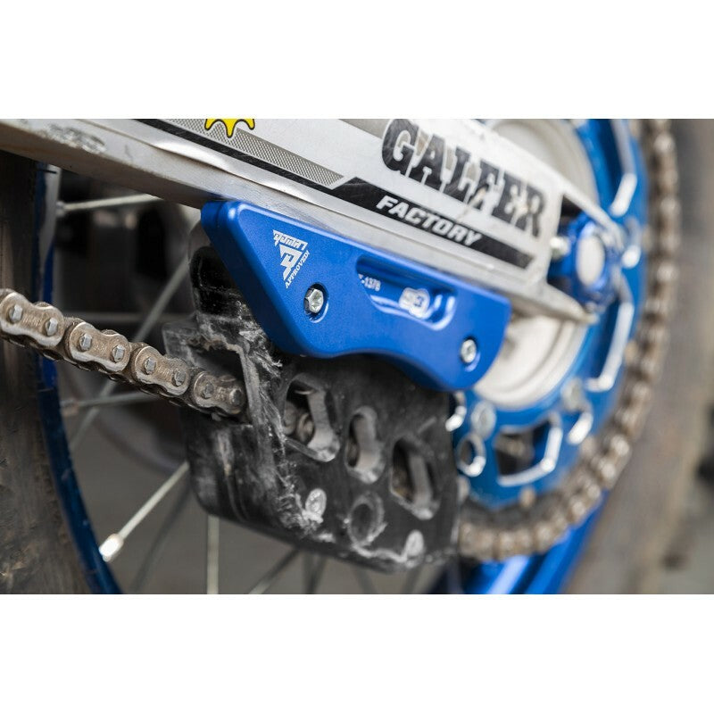 S3 Swingarm Chain Guide Saver Blue Sherco