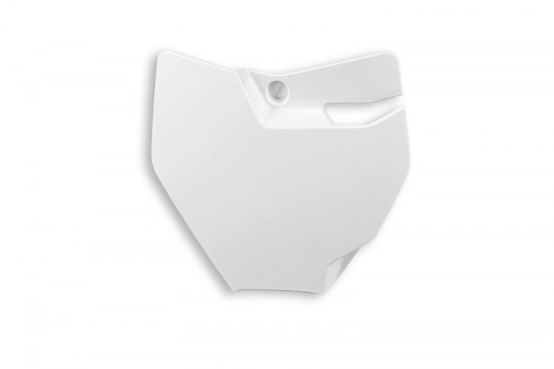 UFO Front Number Plate White Gas Gas MC 65 - 1096071002