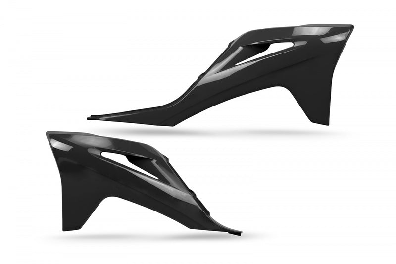 UFO Radiator Covers Black Gas Gas MC