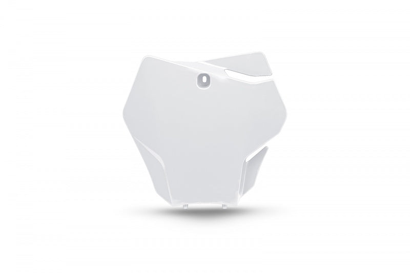 UFO Front Number Plate White Gas Gas MC