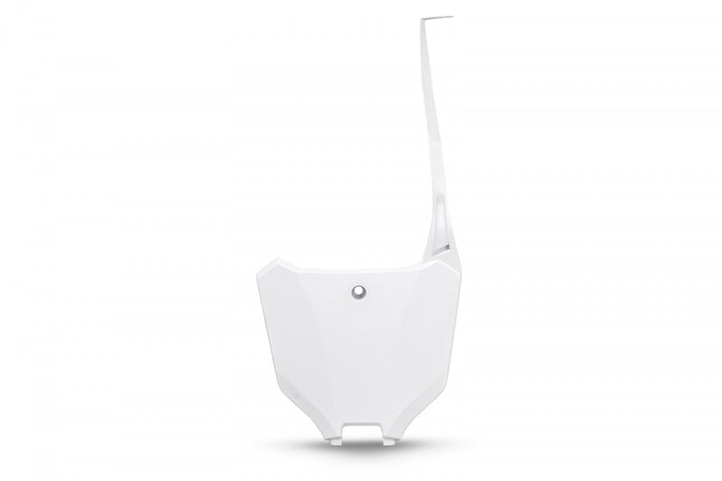 UFO Front Number Plate White Honda CRF 450 R