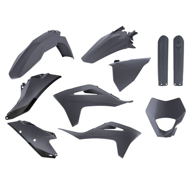 POLISPORT Plastic Kit Nardo Grey Gas Gas EC