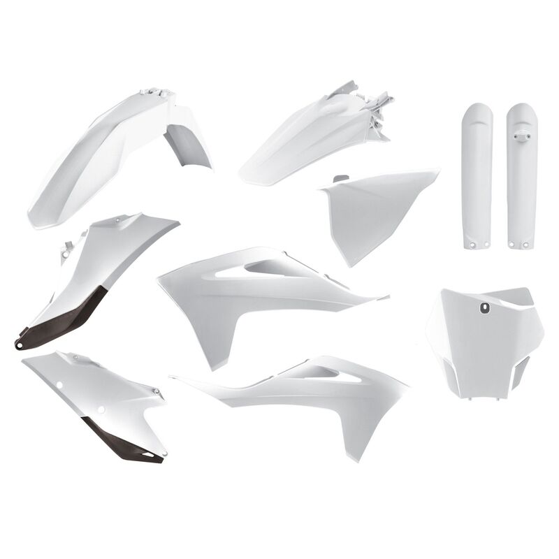POLISPORT Plastic Kit White Gas Gas MC