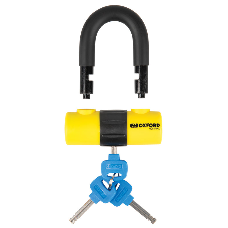 OXFORD HD MAX Disc Lock - Ã˜14mm Yellow