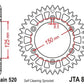 JT SPROCKETS Aluminium Ultra-Light Rear Sprocket 897 - 520