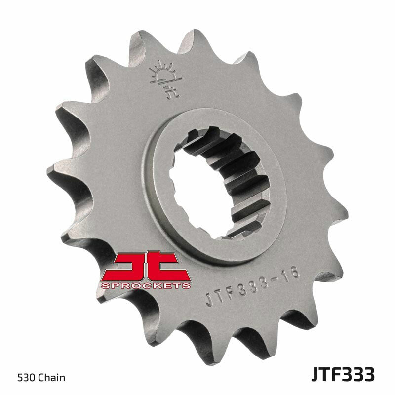 JT SPROCKETS Front Sprocket 14 Teeth Steel Standard 530 Pitch Type 333