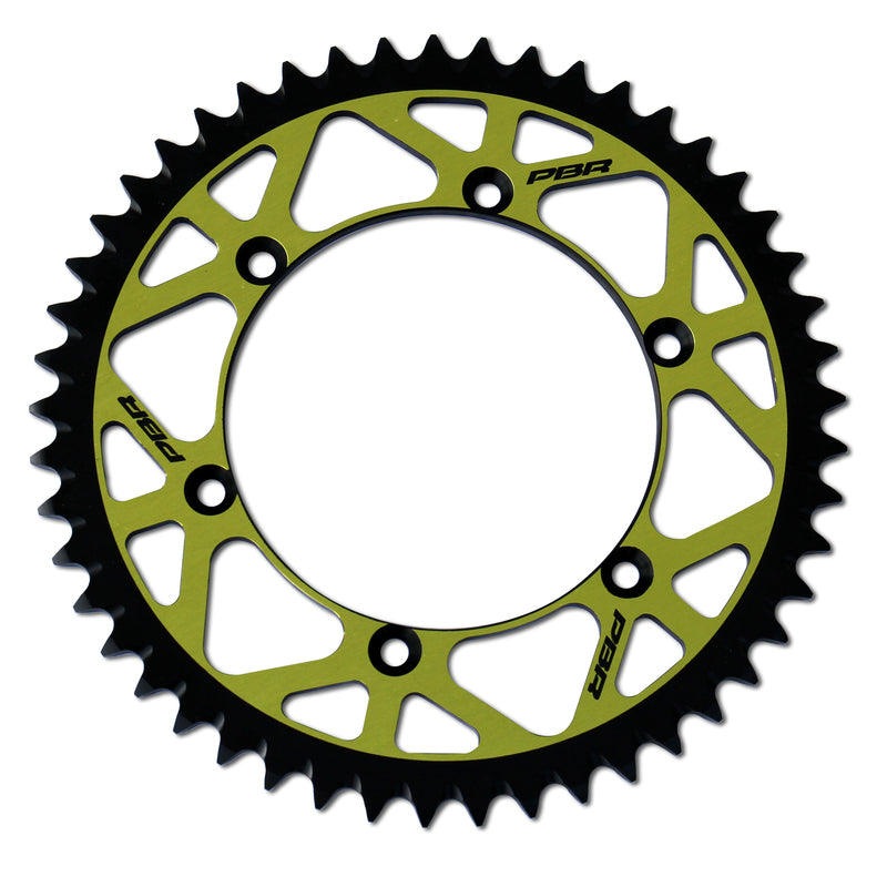 PBR Twin Color Aluminium Ultra-Light Self-Cleaning Hard Anodized Rear Sprocket 808 - 520 - 1096613006