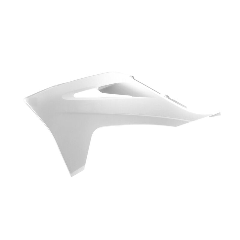 POLISPORT Radiator Covers White Gas Gas MC