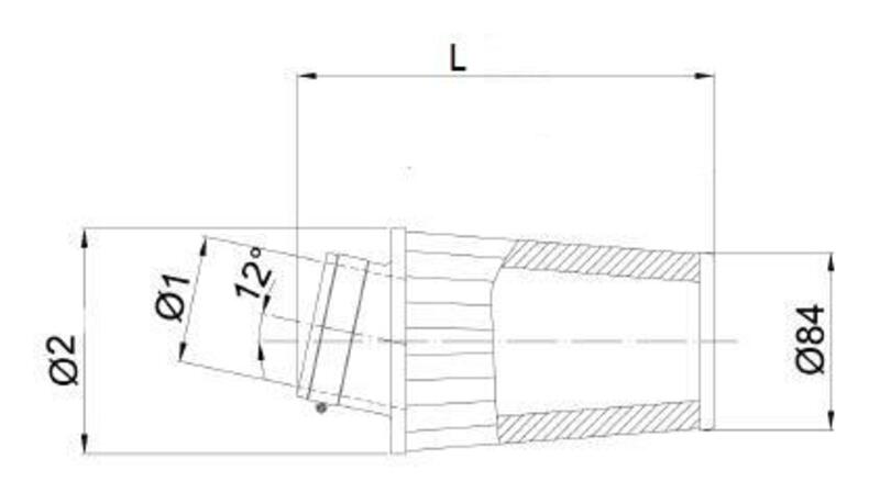 BMC Air Filter Tapered Ã˜65mm - FBSA65-128