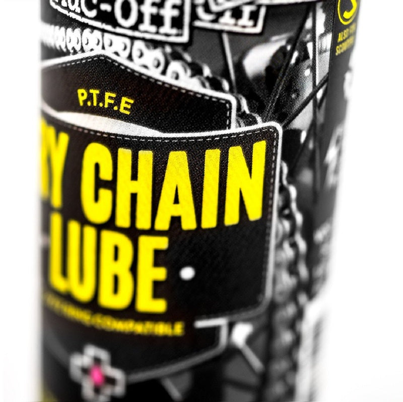 MUC-OFF Motorcycle Dry PTFE Chain Lube - Spray 50ml