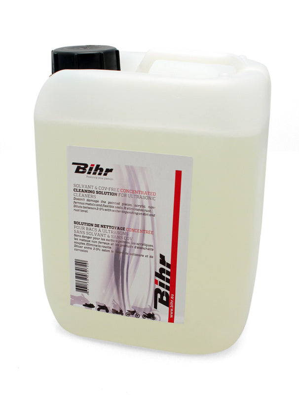 BIHR Solvant & COV-Free Concentrated Cleaning Solution -Ultrasonic Cleaner - 4x5L