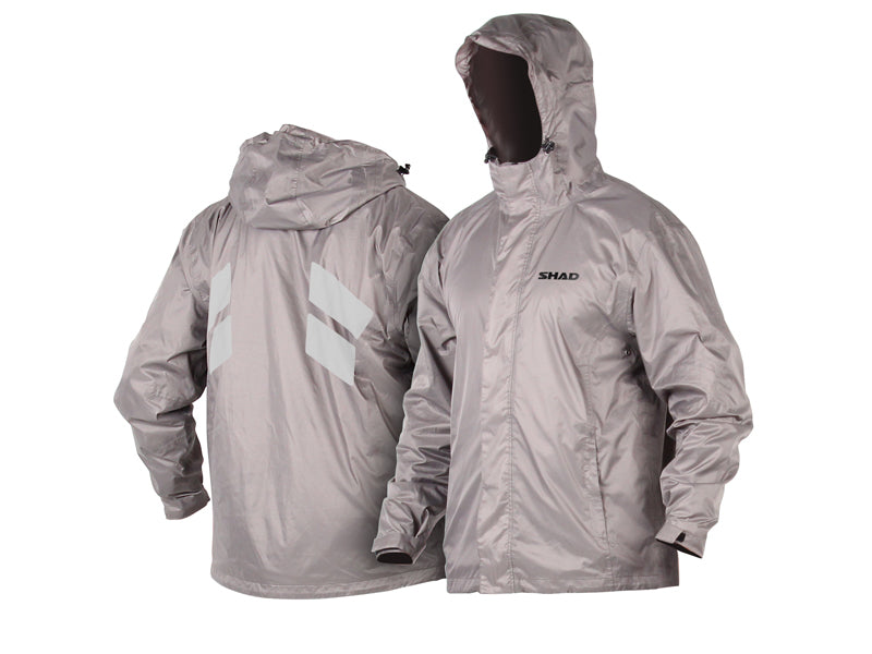 SHAD Silver Rain Jacket - Size S