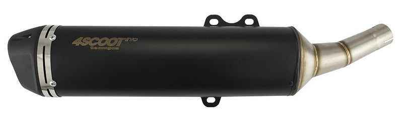 TECNIGAS 4Scoot Evo Black Silencer - Honda PCX 125