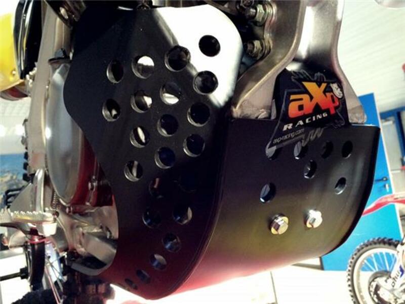 AXP GP HDPE Skid Plate Black - Suzuki RM-Z450