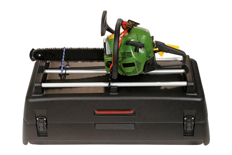 KIMPEX Cargo Deluxe Rear Cargo Box ATV - Black