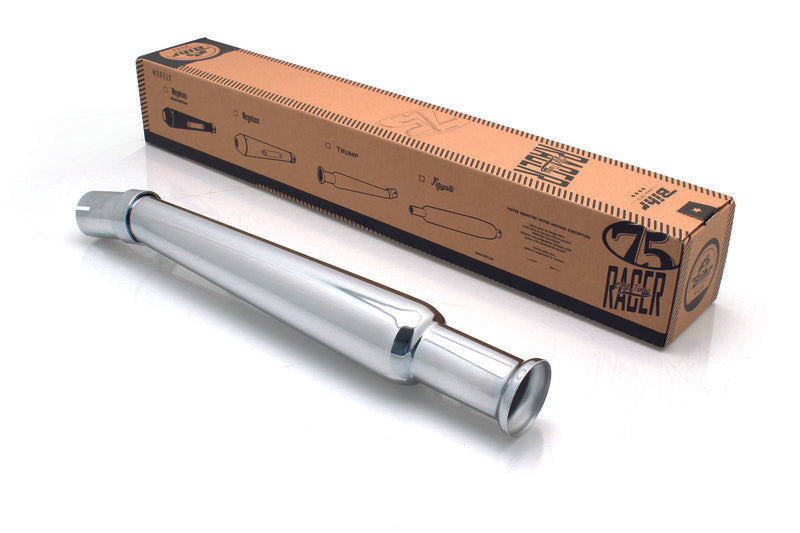 BIHR Trump Universal Chromed Left Vintage Series Silencer