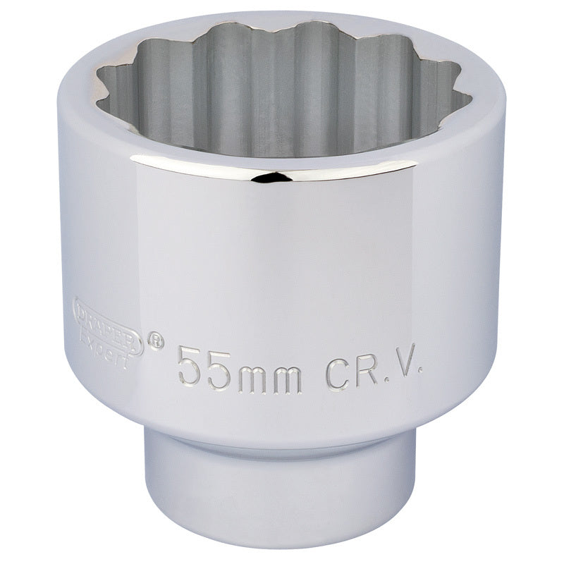 DRAPER 3/4" Drive Sockets 12 Points 55mm