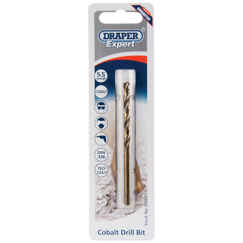 DRAPER Ã˜5.5mm HSS Cobalt Twist Drill