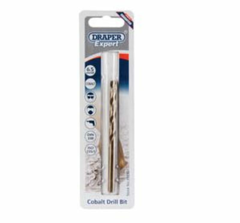DRAPER Ã˜6.5mm HSS Cobalt Twist Drill