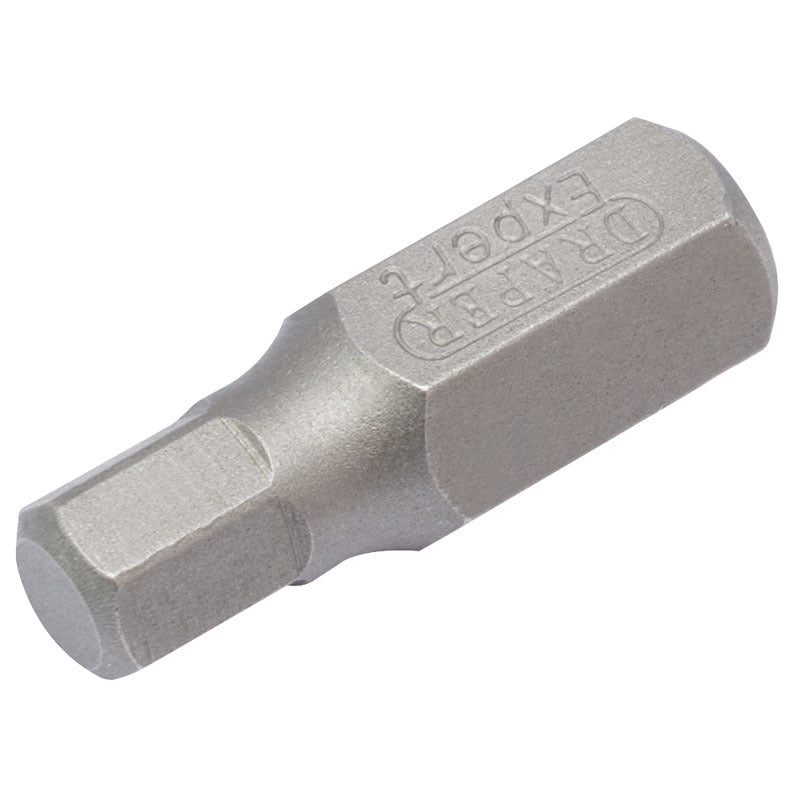 DRAPER hexagonal 6mm spare bits - Length 30mm - 1102630