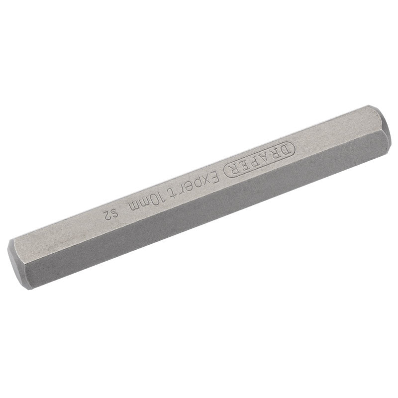 DRAPER hexagonal 10mm  spare bits - Length 75mm